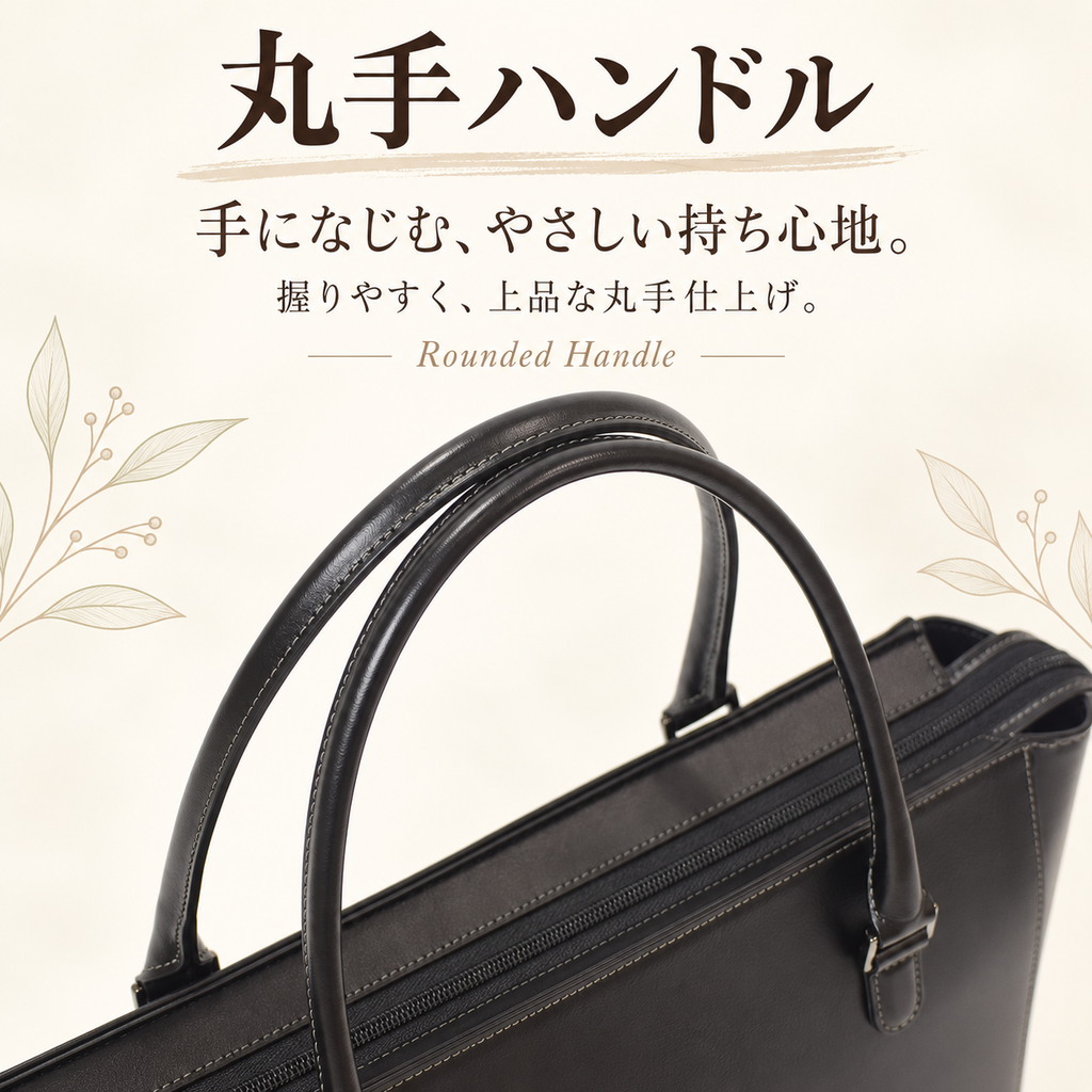L-1244｜本革 A4 フォーマルトートバッグ
