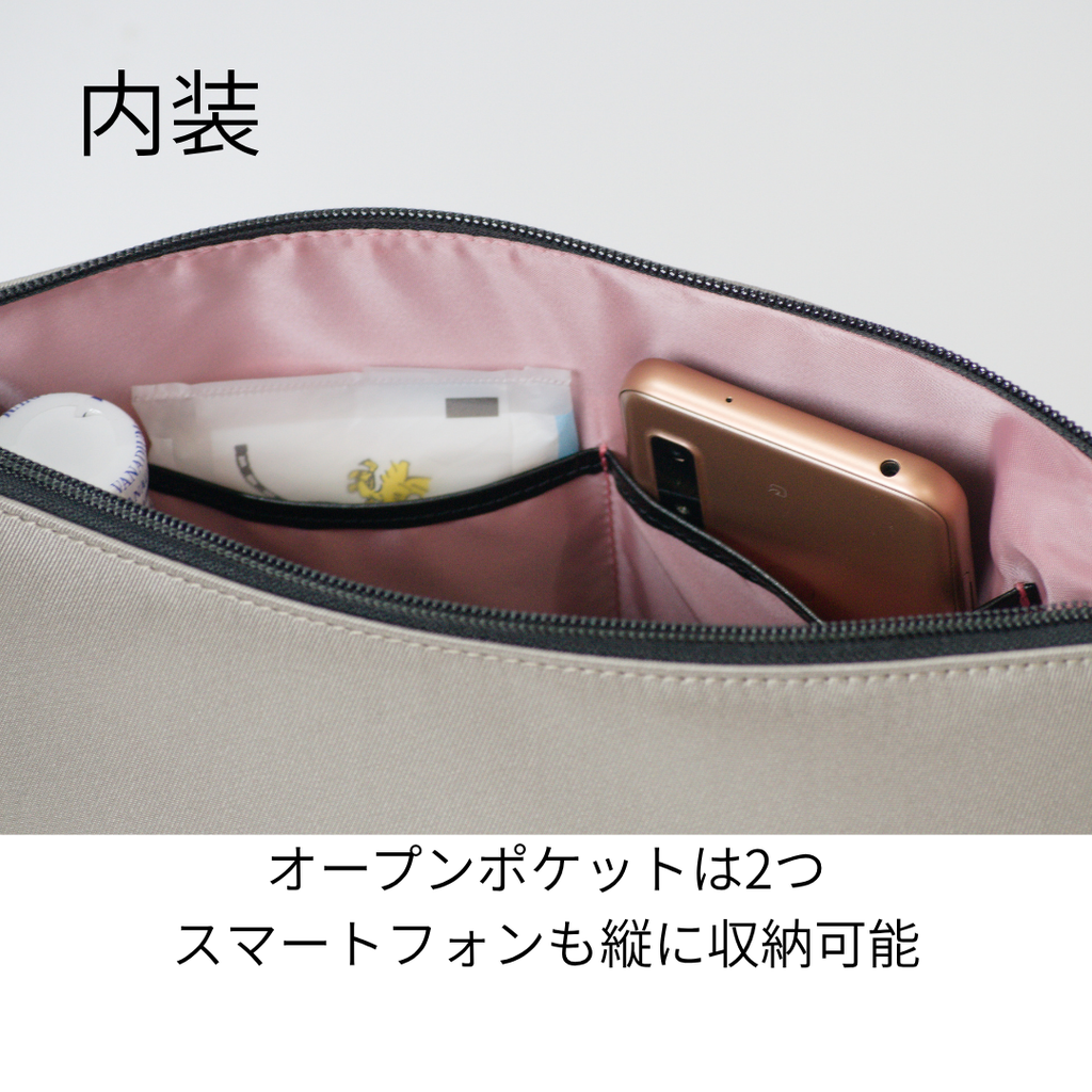 L-1724｜軽量撥水ナイロン×本革 2WAYショルダーバッグ