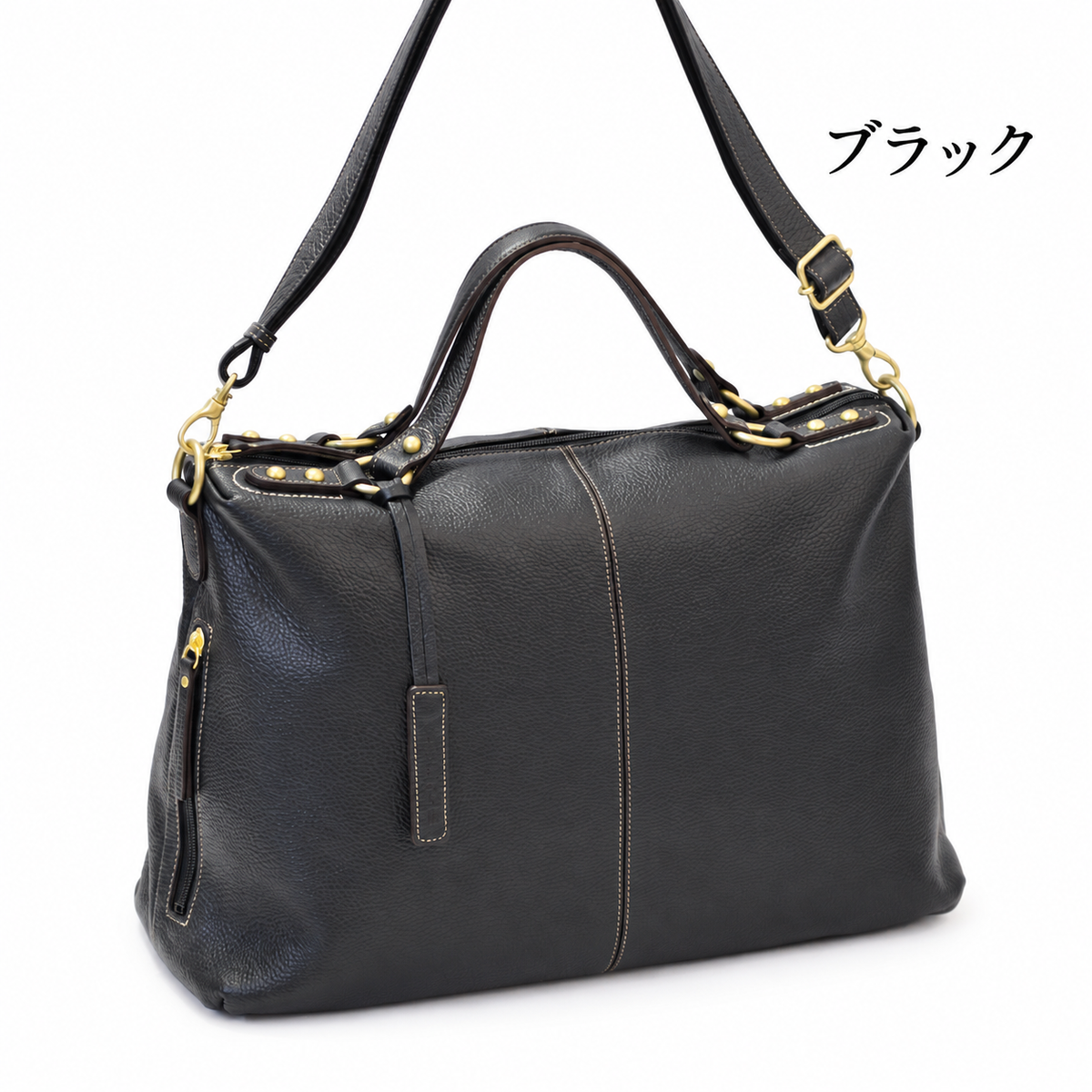 本革2WAYボストンバッグ｜L-1802