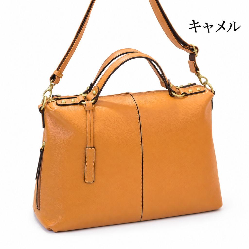 本革2WAYボストンバッグ｜L-1802