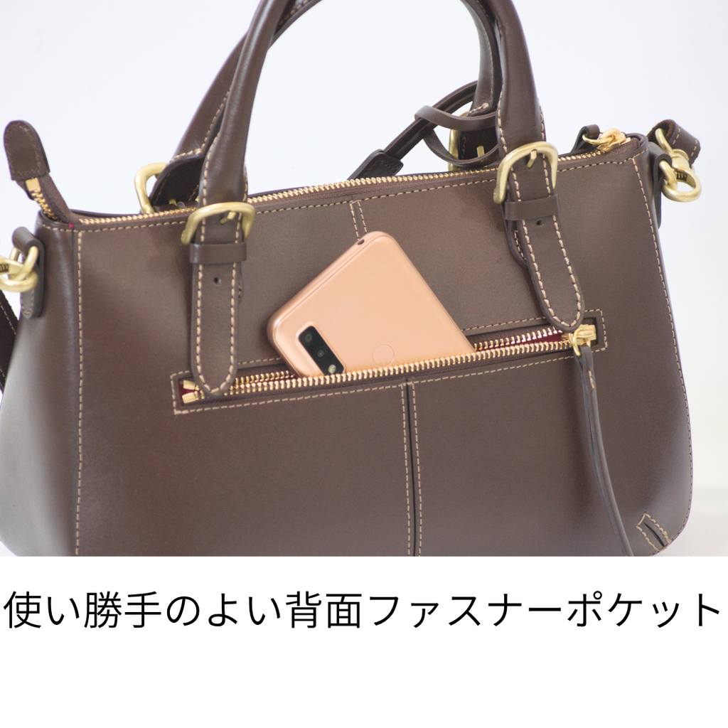 L-1810｜本革 2WAYハンドバッグ