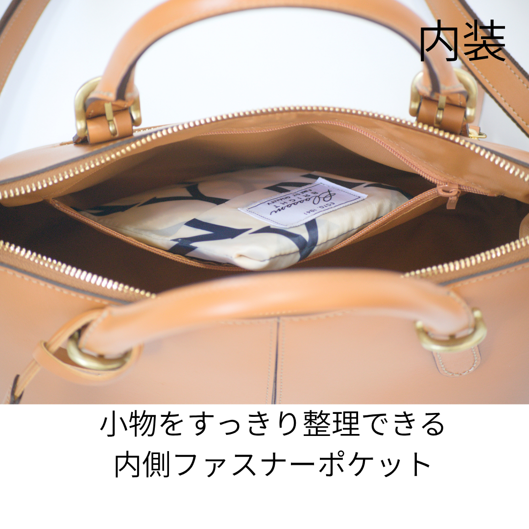 L-1810｜本革 2WAYハンドバッグ