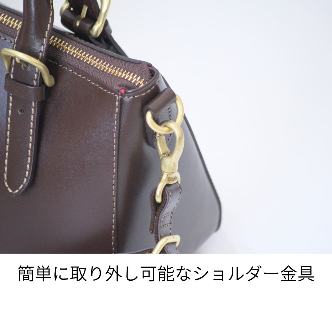 L-1810｜本革 2WAYハンドバッグ