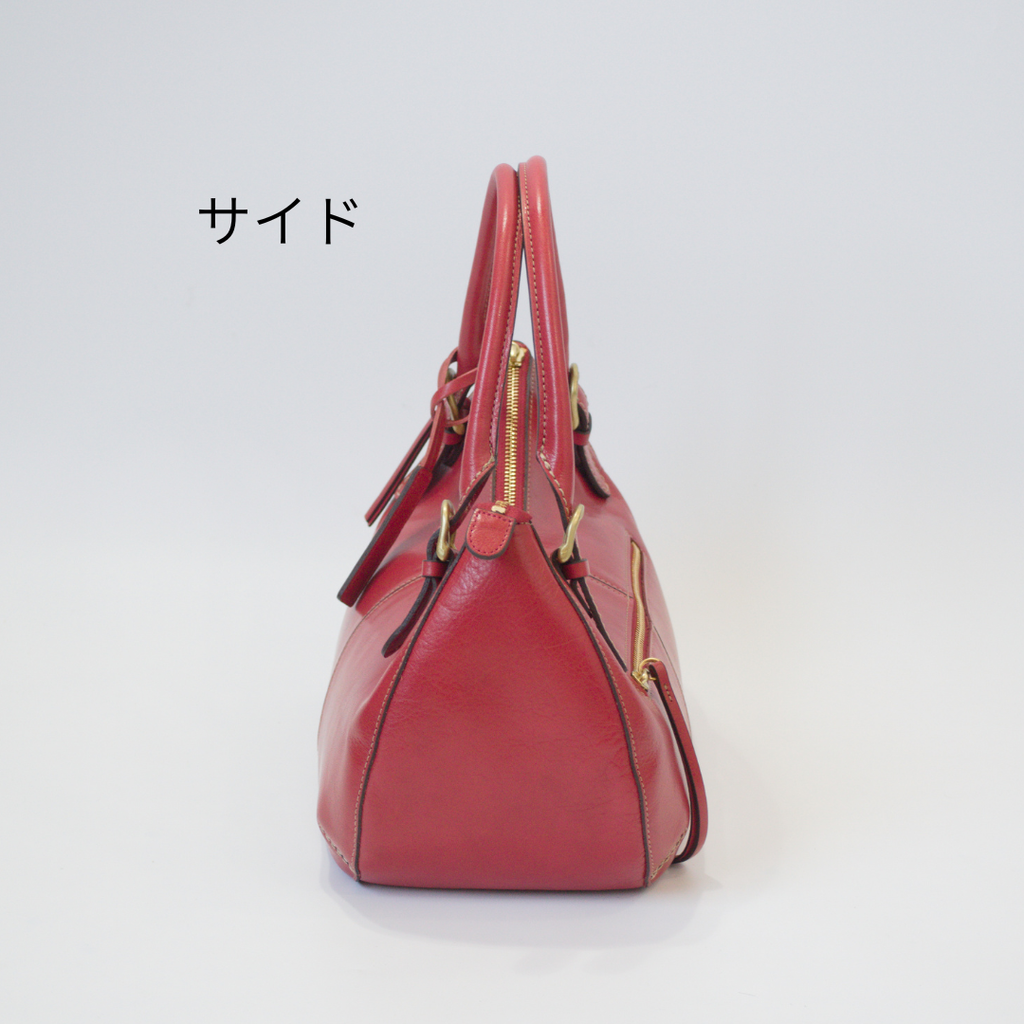 L-1811｜本革 半月型ハンドバッグ