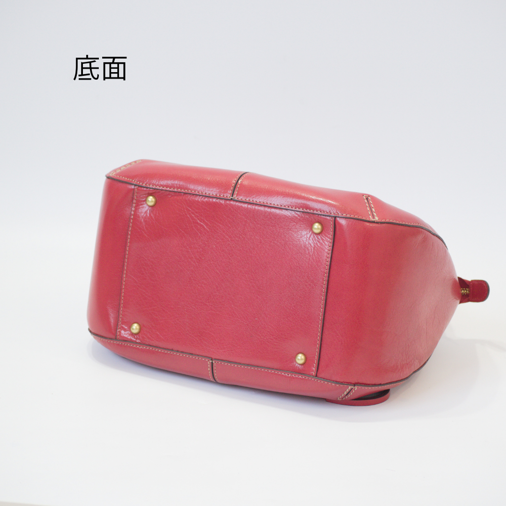 L-1811｜本革 半月型ハンドバッグ
