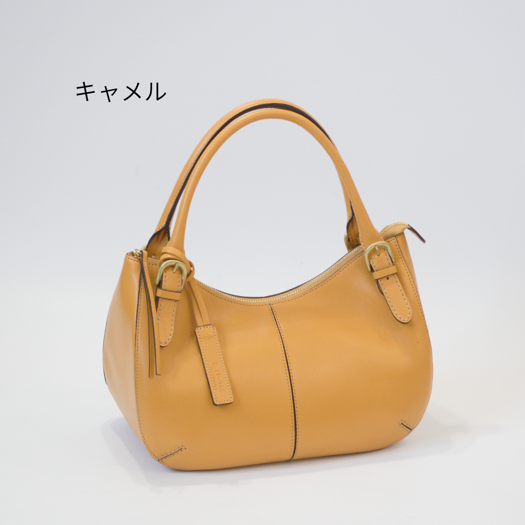 L-1811｜本革 半月型ハンドバッグ