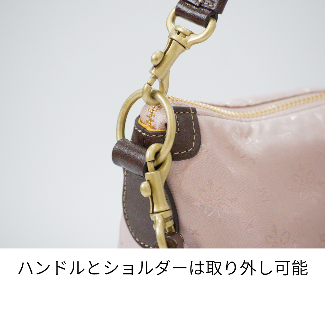 L-1906｜撥水ジャガード2WAYショルダーバッグ