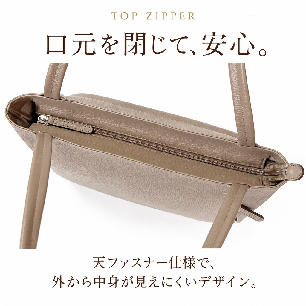 軽量 本革A4トートバッグ｜L-2029