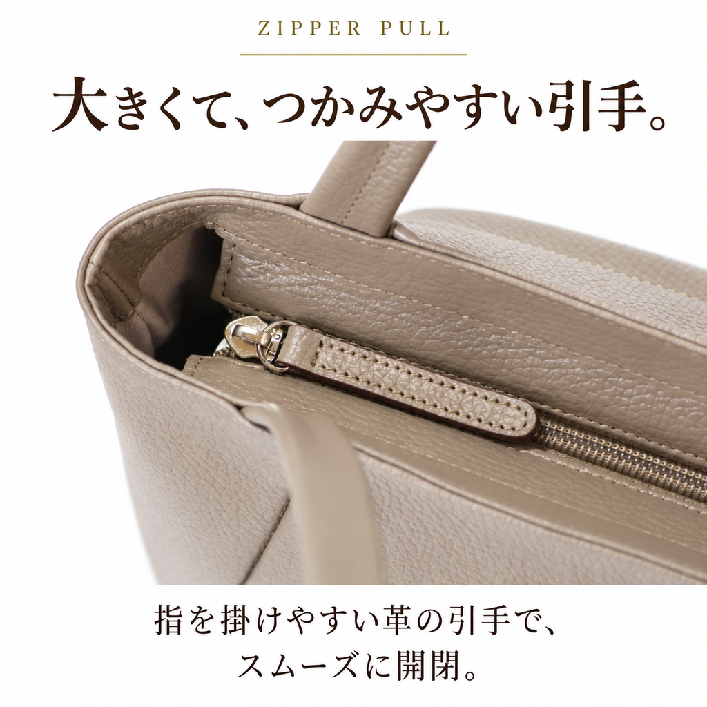 軽量 本革A4トートバッグ｜L-2029