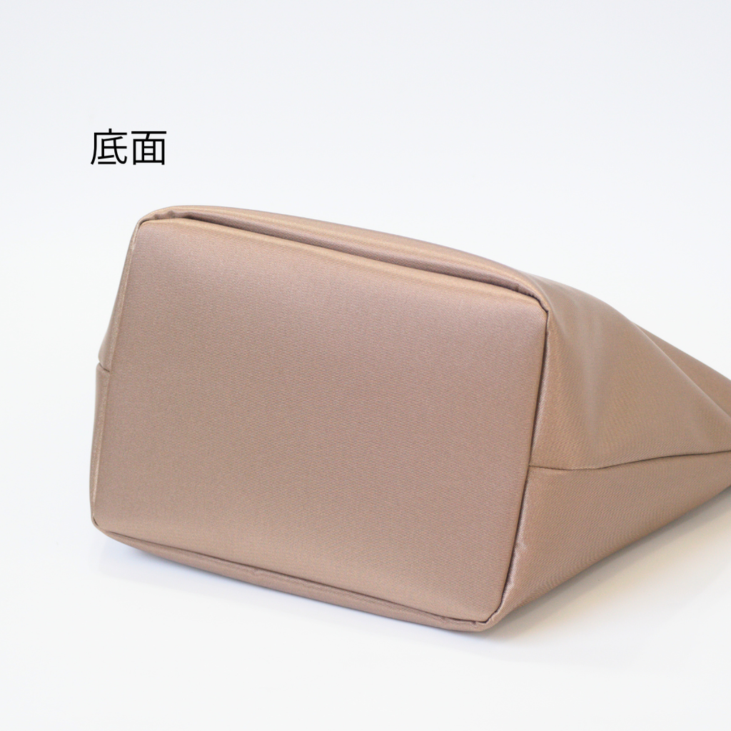 L-2042｜軽量ナイロン×本革A4トートバッグ