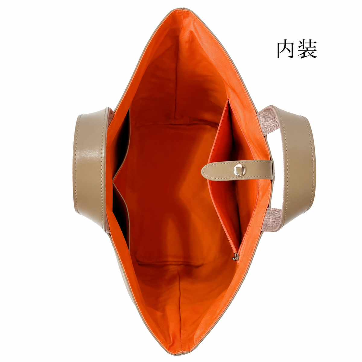 8号帆布×本革A4トートバッグ｜L-2042-H