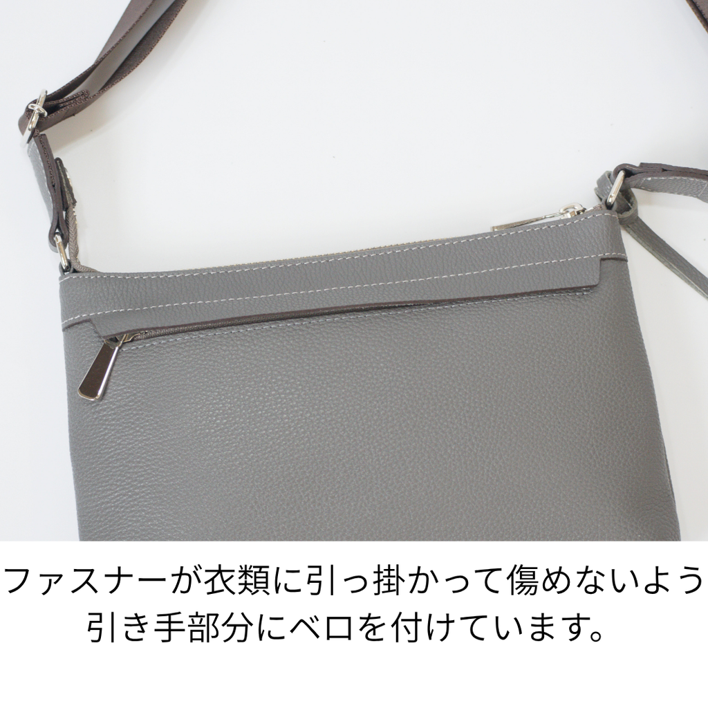 L-9070｜シュリンクレザーミニショルダーバッグ