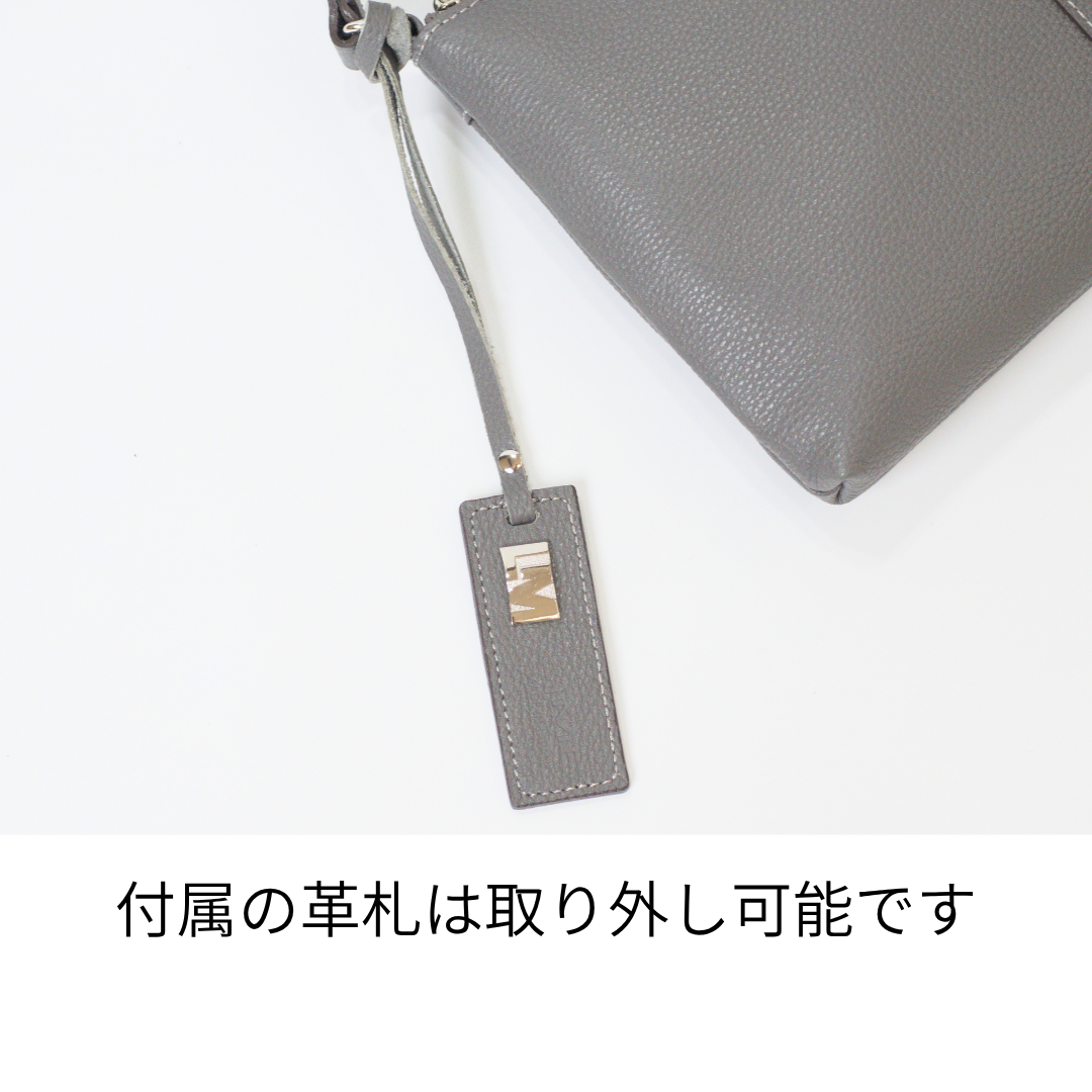 L-9070｜シュリンクレザーミニショルダーバッグ