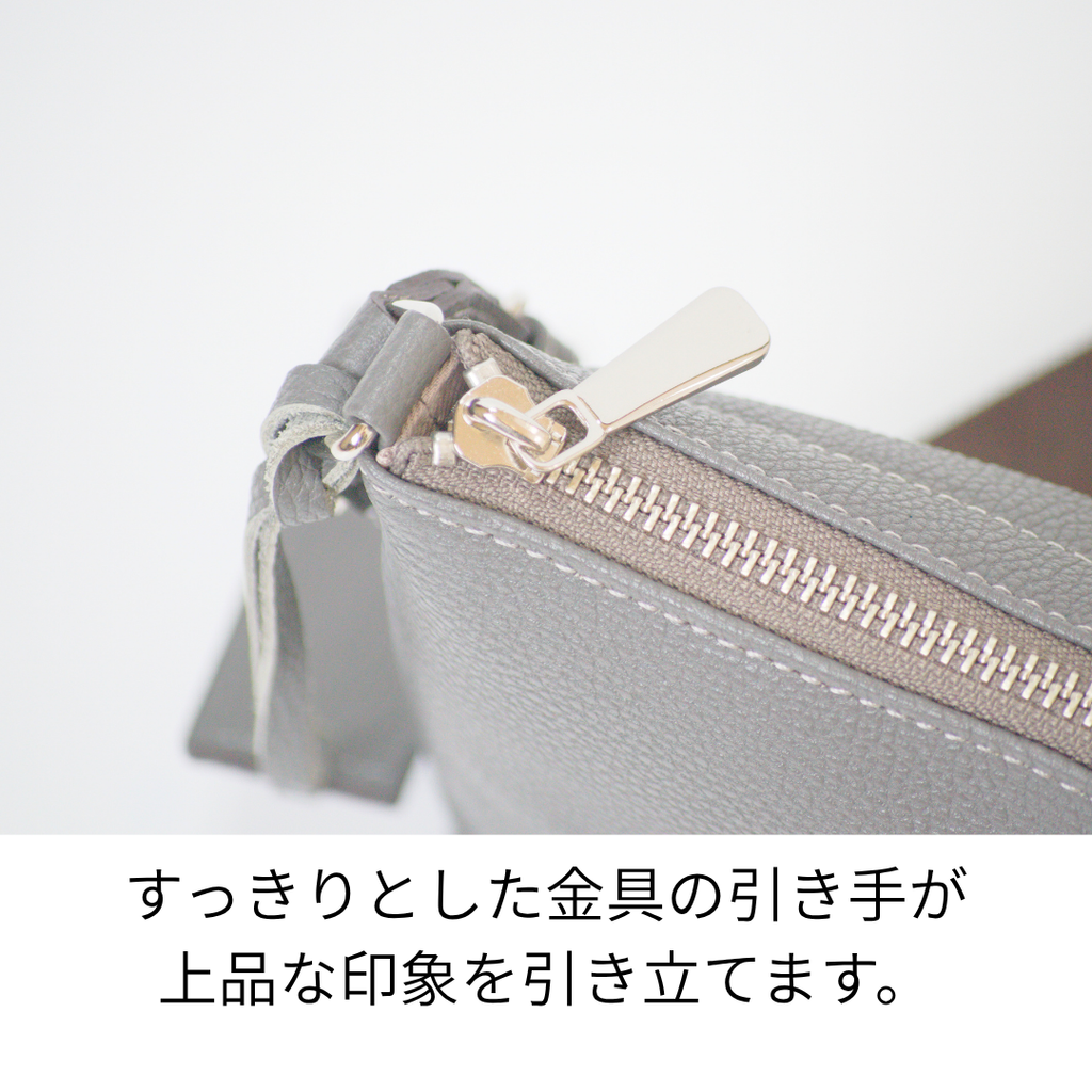 L-9070｜シュリンクレザーミニショルダーバッグ