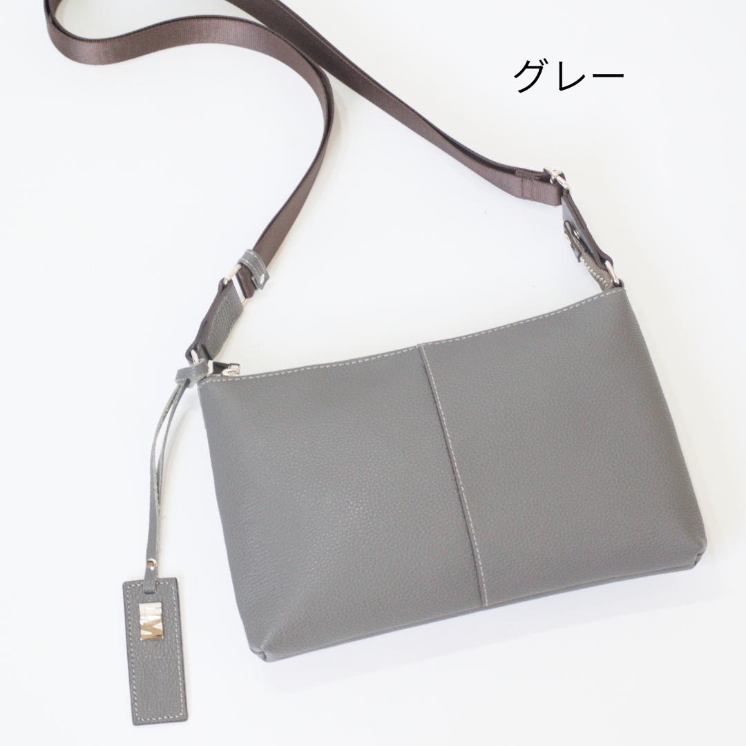 L-9070｜シュリンクレザーミニショルダーバッグ