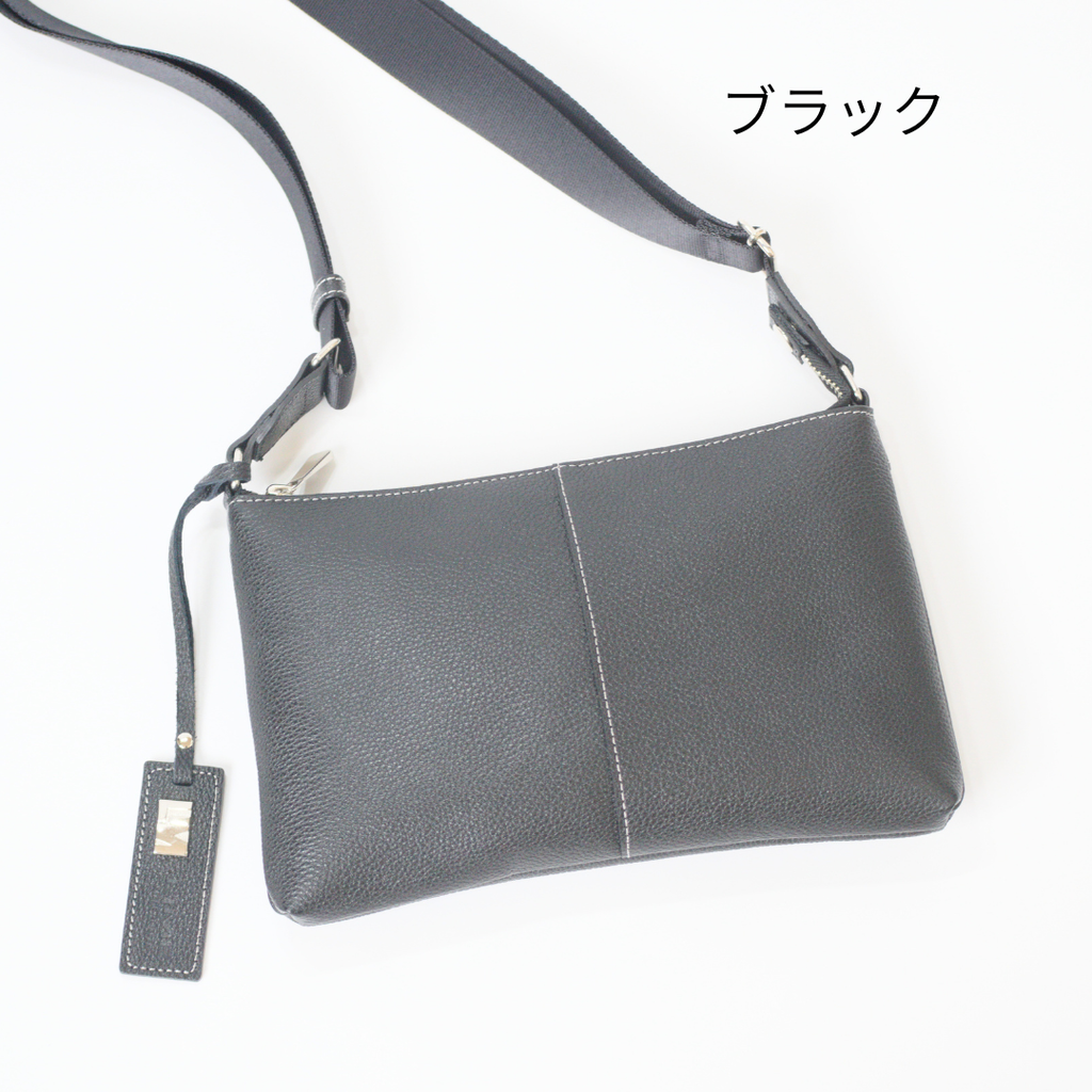 L-9070｜シュリンクレザーミニショルダーバッグ