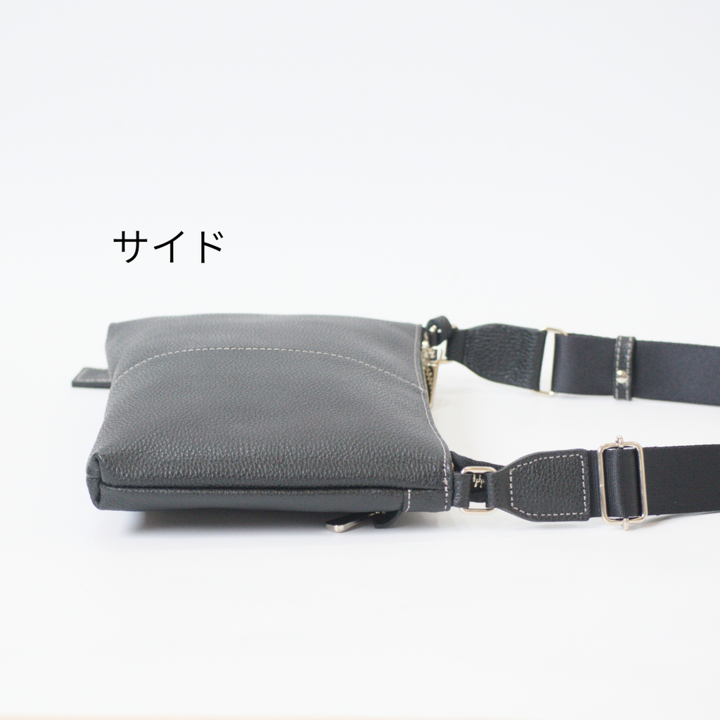 L-9070｜シュリンクレザーミニショルダーバッグ