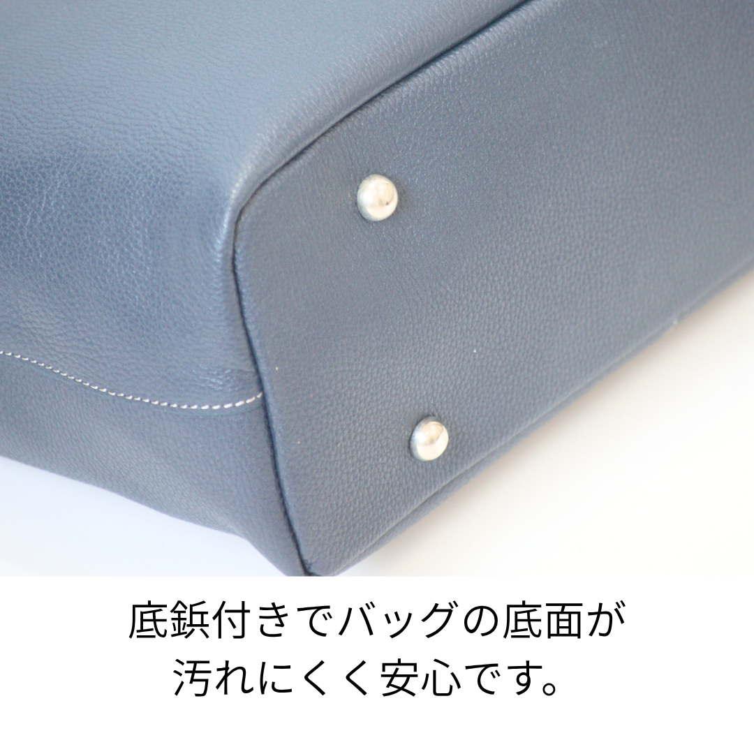 L-9071｜シュリンクレザーA4トートバッグ