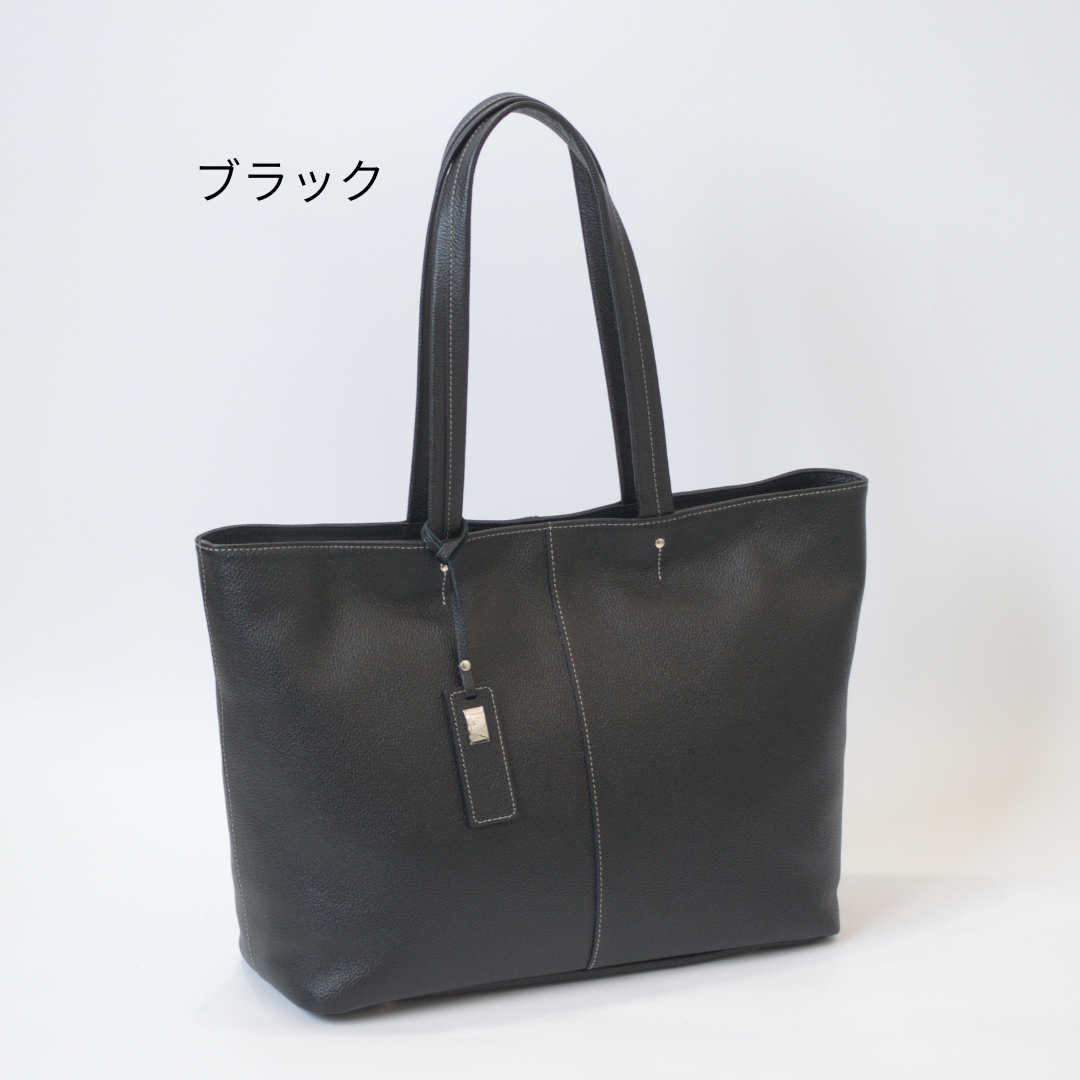 L-9071｜シュリンクレザーA4トートバッグ