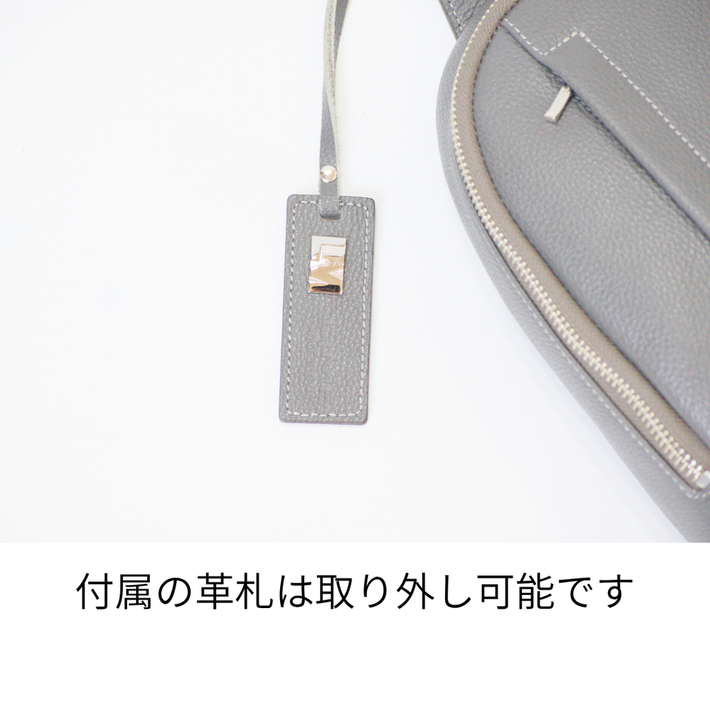 L-9072｜シュリンクレザーボディバッグ
