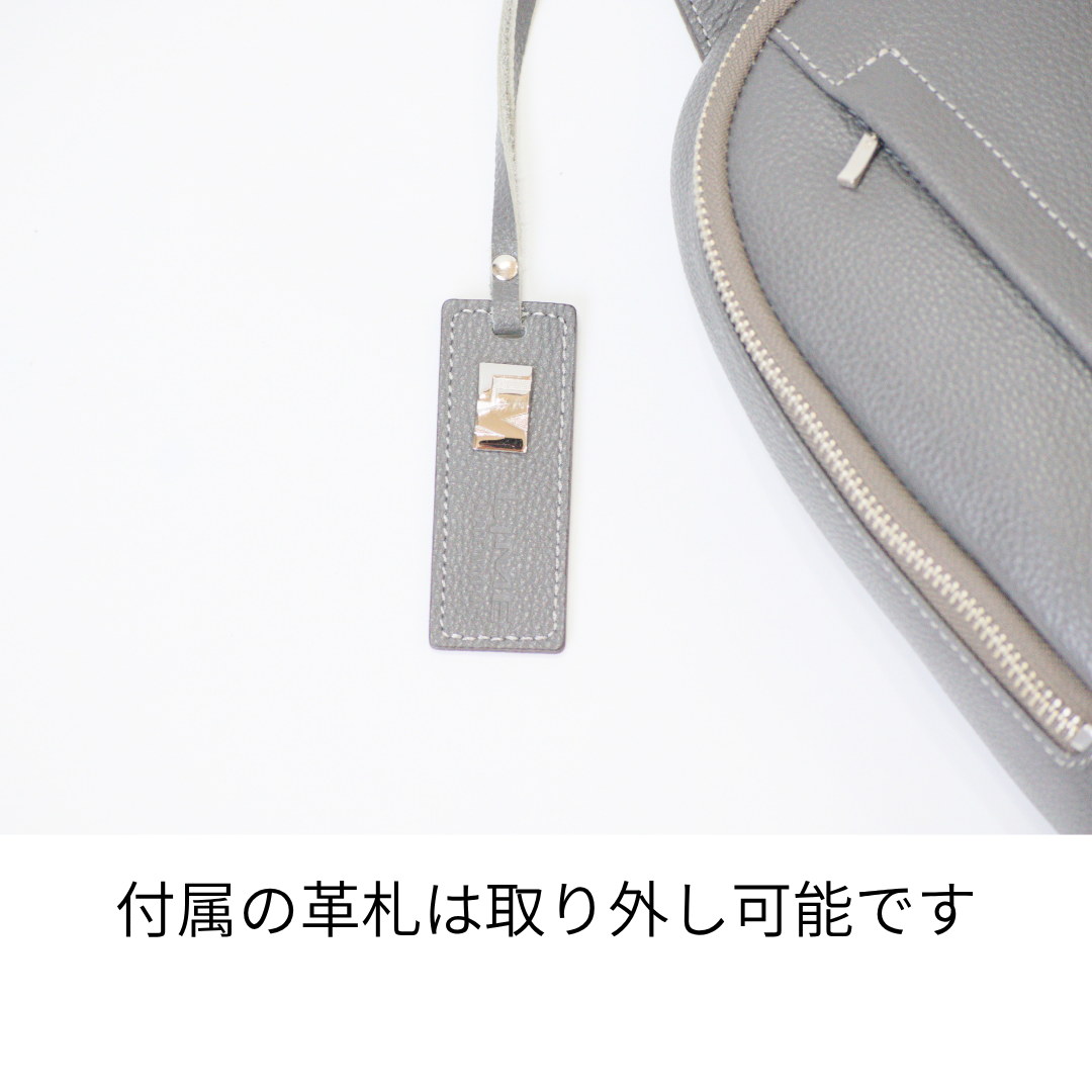 L-9072｜シュリンクレザーボディバッグ