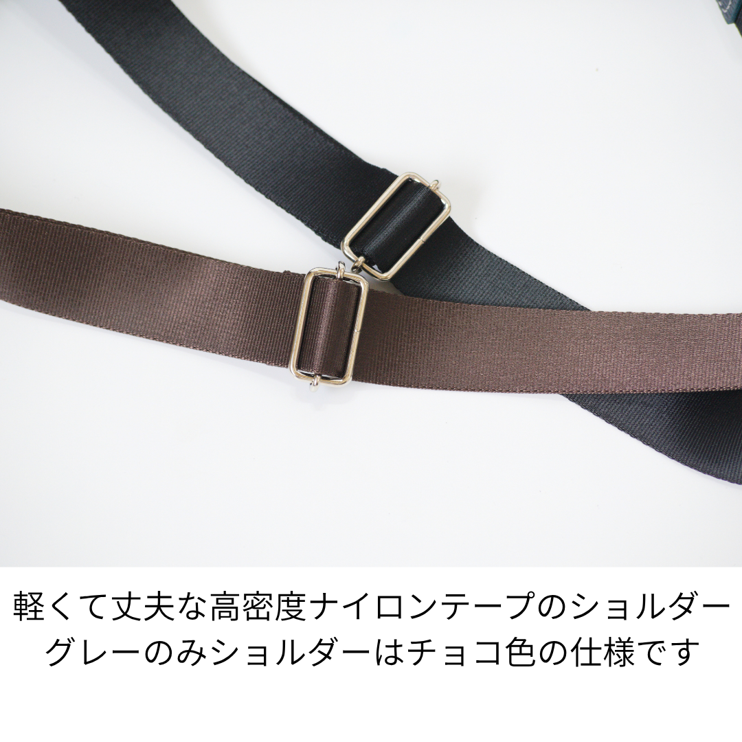 L-9073｜シュリンクレザースマホショルダーバッグ
