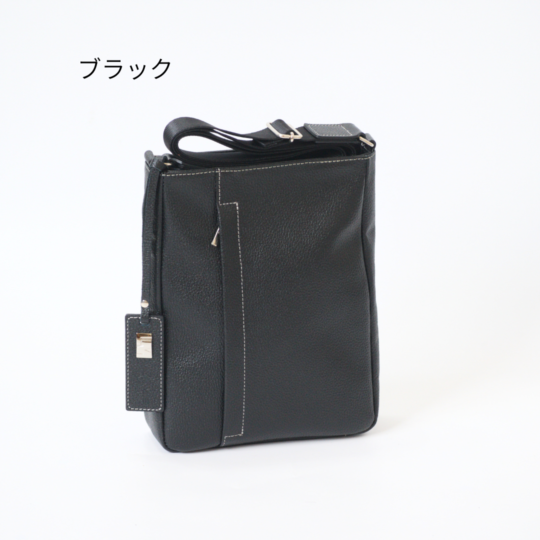 L-9073｜シュリンクレザースマホショルダーバッグ