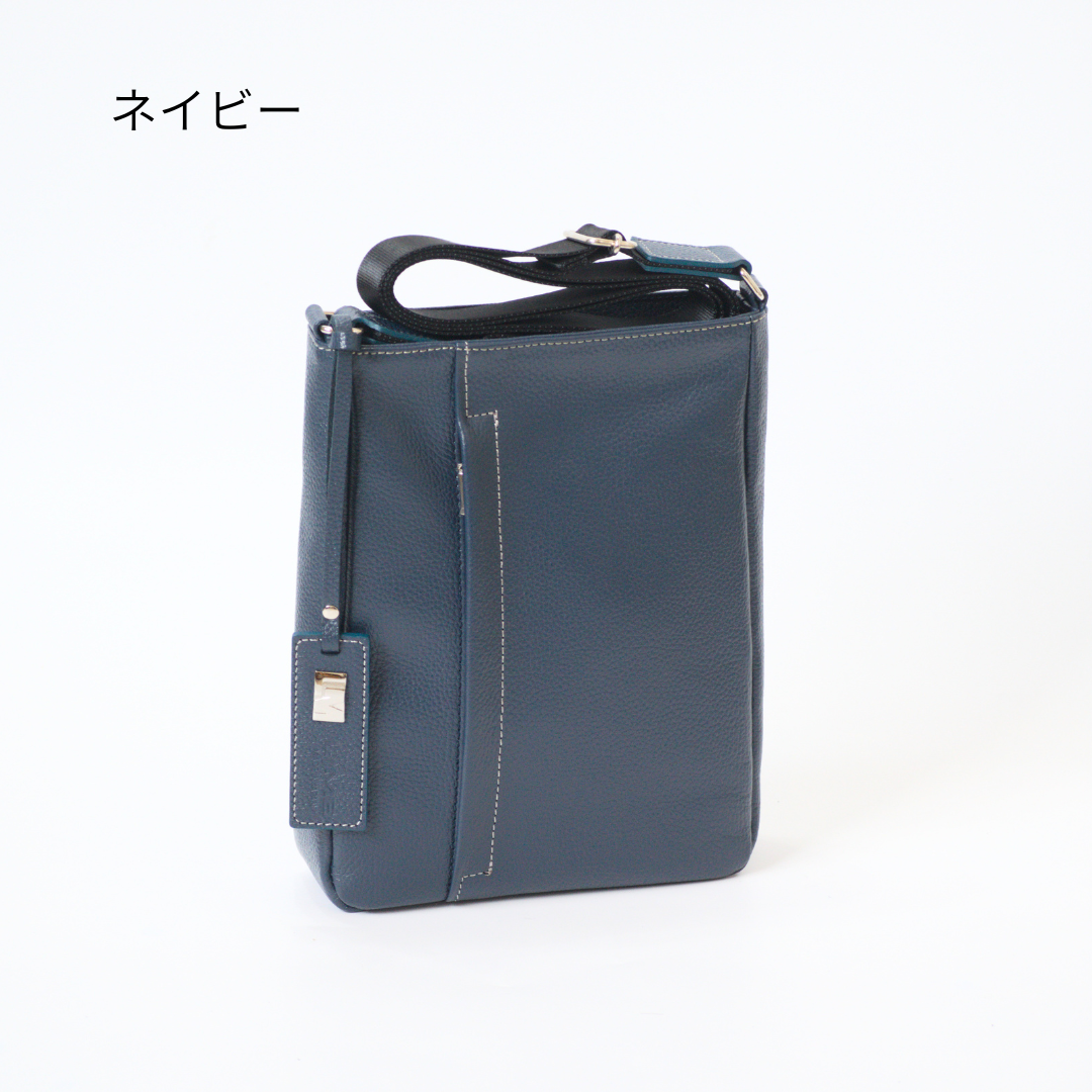 L-9073｜シュリンクレザースマホショルダーバッグ