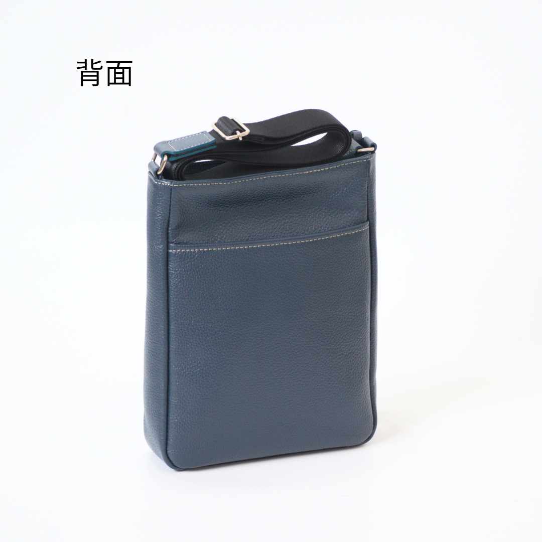 L-9073｜シュリンクレザースマホショルダーバッグ