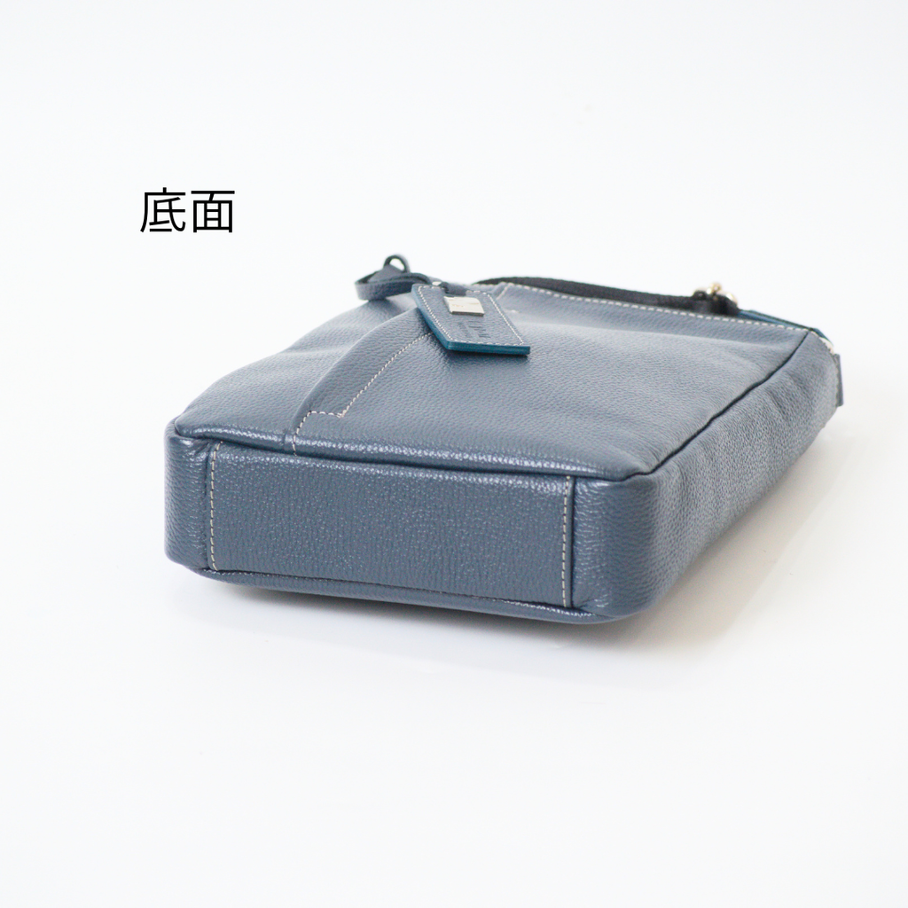L-9073｜シュリンクレザースマホショルダーバッグ