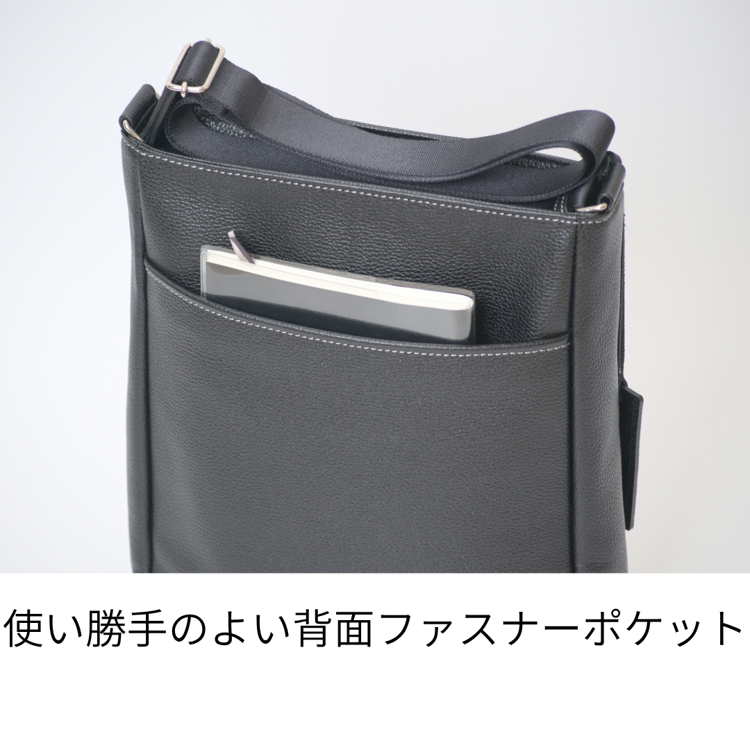 L-9074｜シュリンクレザーショルダーバッグ