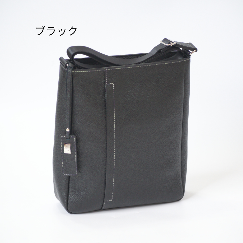 L-9074｜シュリンクレザーショルダーバッグ