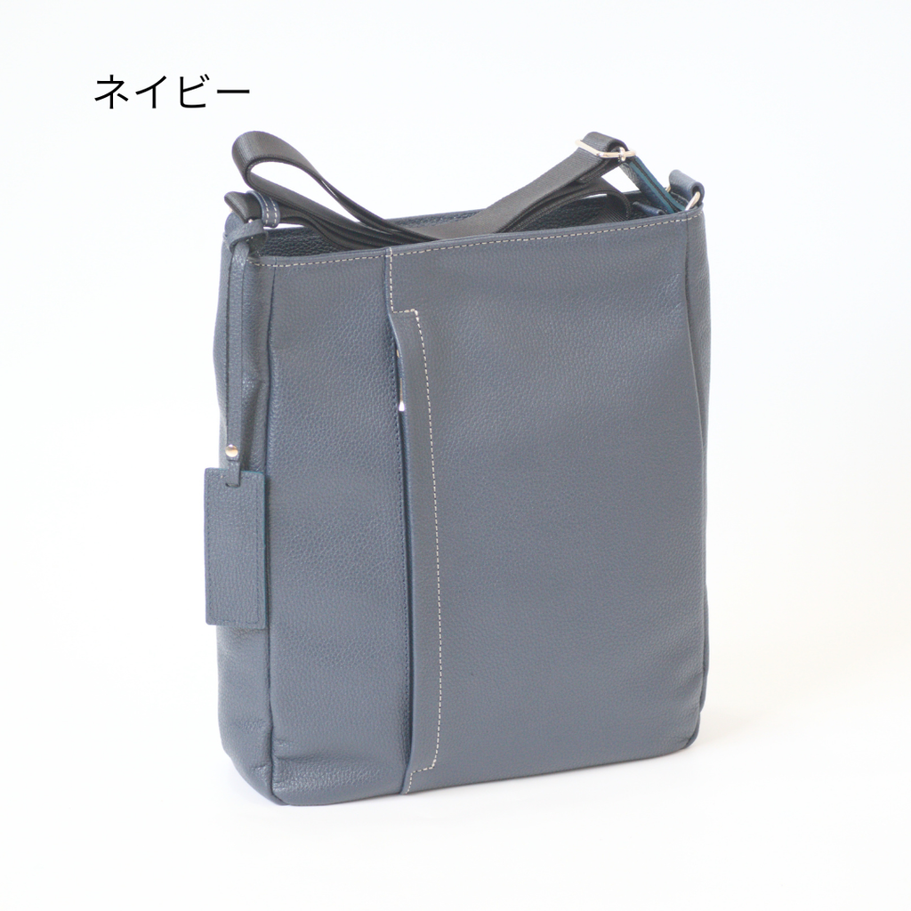 L-9074｜シュリンクレザーショルダーバッグ