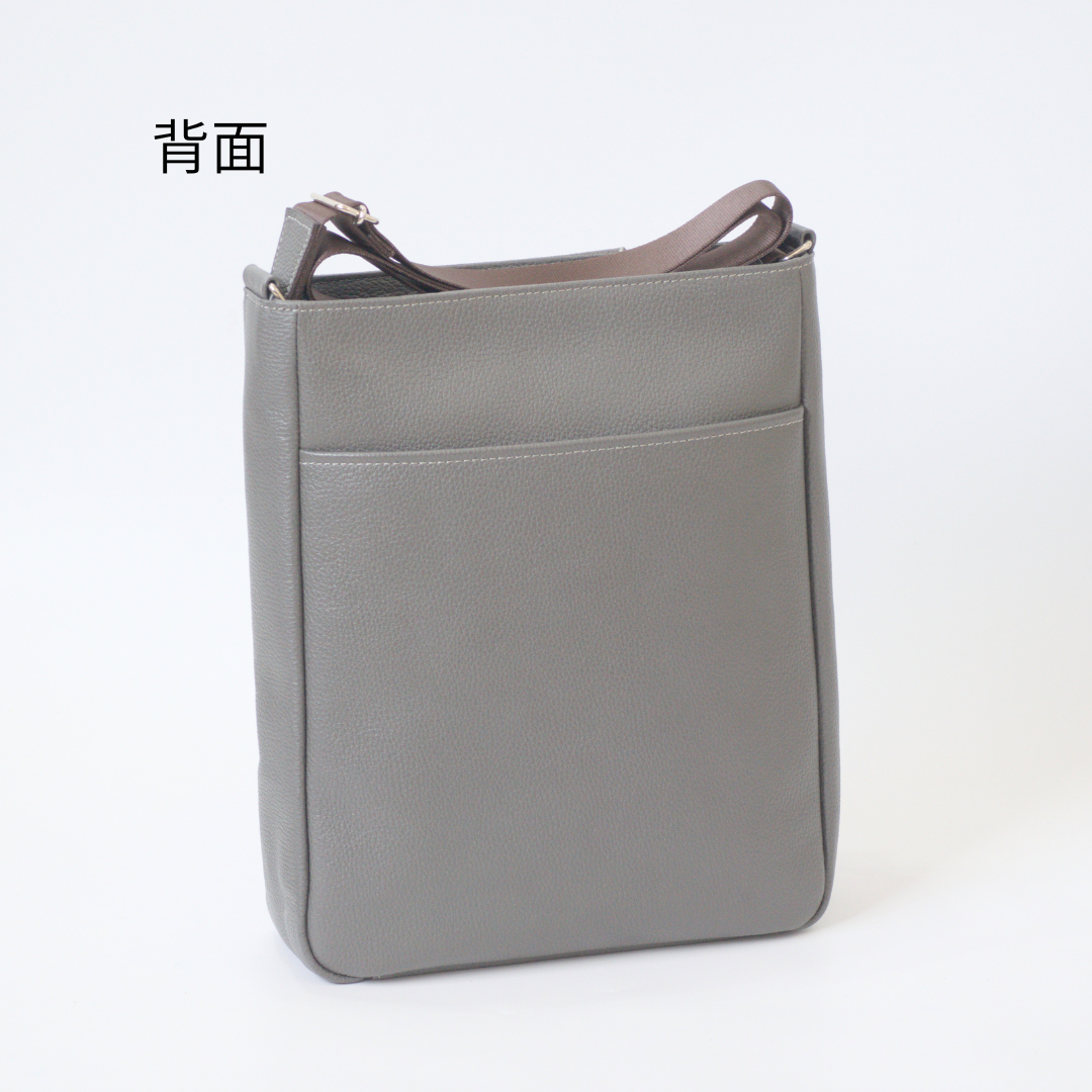 L-9074｜シュリンクレザーショルダーバッグ