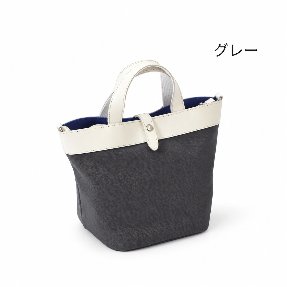 8号帆布×本革2WAYミニトートバッグ｜L-2040-H